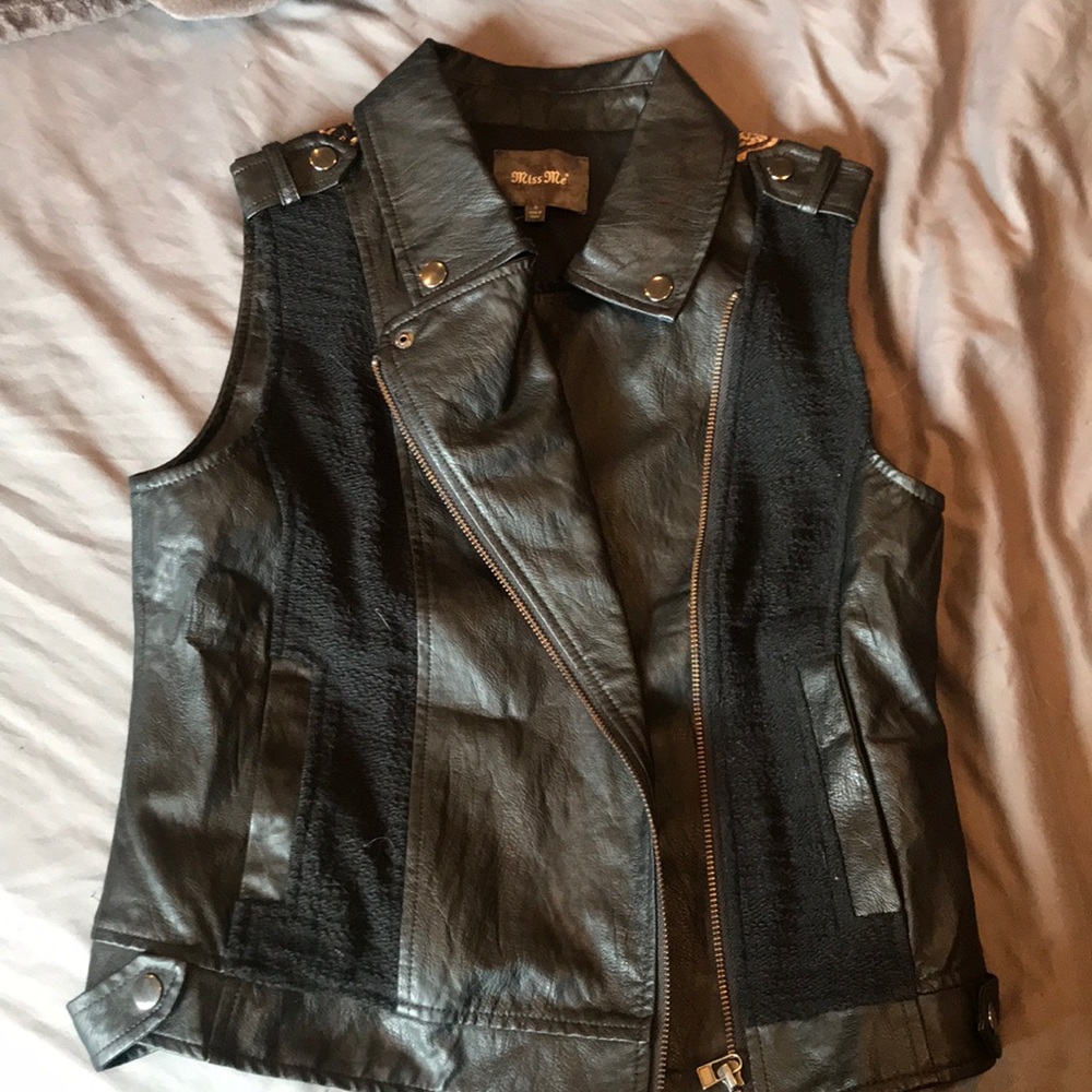 Miss Me black vest